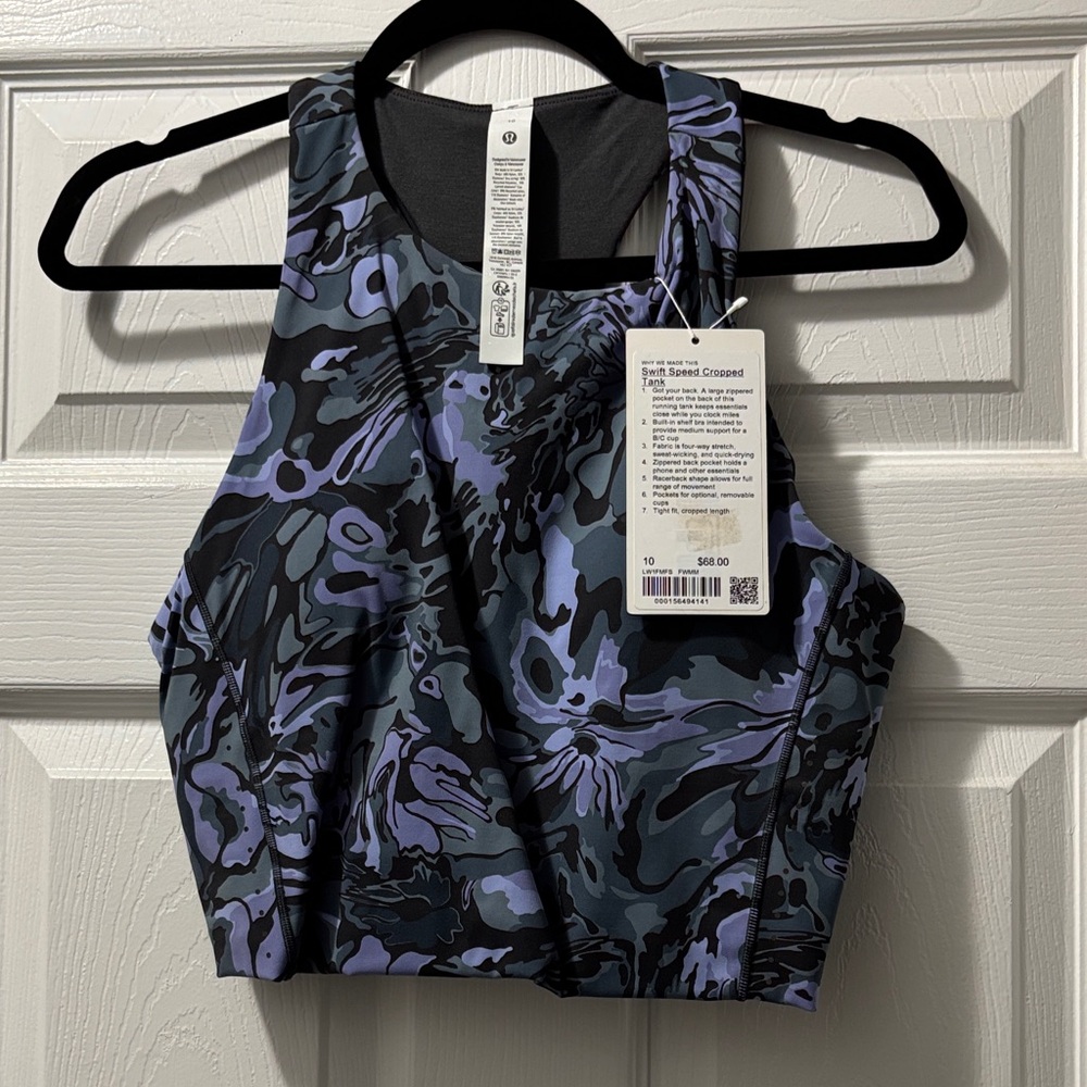 Lululemon Swift Speed Cropped Tank